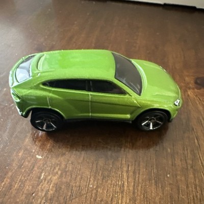 Hot Wheels Lamborghini Urus 1:64 Diecast Car Green Mattel 2014 Malaysia Model