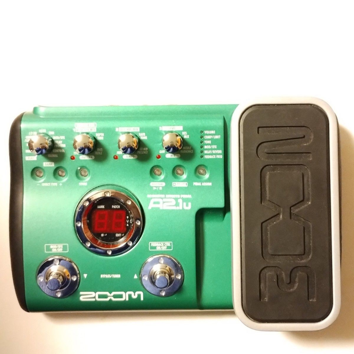 Pédale d'effet guitare multi-effets Zoom A2 1u 0003