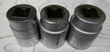 SNAP-ON 3/4" DR 3PC SAE 12PT LOXOCKET SOCKETS 1-1/8",1-1/4", 1-5/16" LDH SERIES