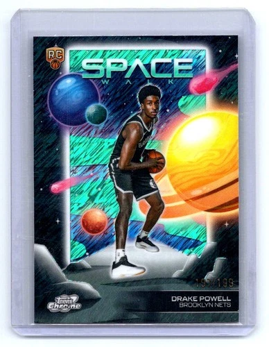 2025 Topps Cosmic Chrome Drake Powell Base (RAW)