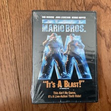SUPER MARIO BROTHERS: THE MOVIE -1993 Hit Based on the Nintendo Classic, NEW DVD