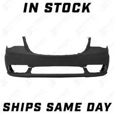 NEW Primered - Front Bumper Cover Fascia for 2011-2016 Chrysler Town & Country