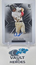 2021 Leaf Perfect Game Andres Suarez Auto Black 33/50 National Showcase