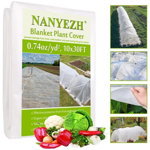 Plant Covers Freeze Protection, 10Ft x 30Ft Frost Blankets for Outdoor Plants...