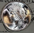* 1922-D * CHOICE to GEM BU MS PEACE SILVER DOLLAR * FROM ORIGINAL BANK BAG *