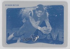 2020 Score Deep Dive Printing Plate Cyan 1/1 Deshaun Watson #4 12hh