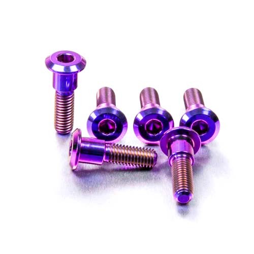 Titanium Disc Bolts Purple Haze KTM RC 390 2014-2016