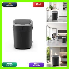 Delletir WM-DZT-12-36S Smart Motion Sensor Trash Can, Ultra-Quiet Soft-Close