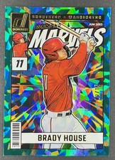 2024 Donruss Baseball - Brady House Diamond Marvels Green Ice /15