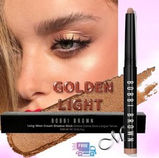 BOBBI BROWN Long Wear Cream Shadow Stick Golden Light Shimmer NIB 1.6g 34