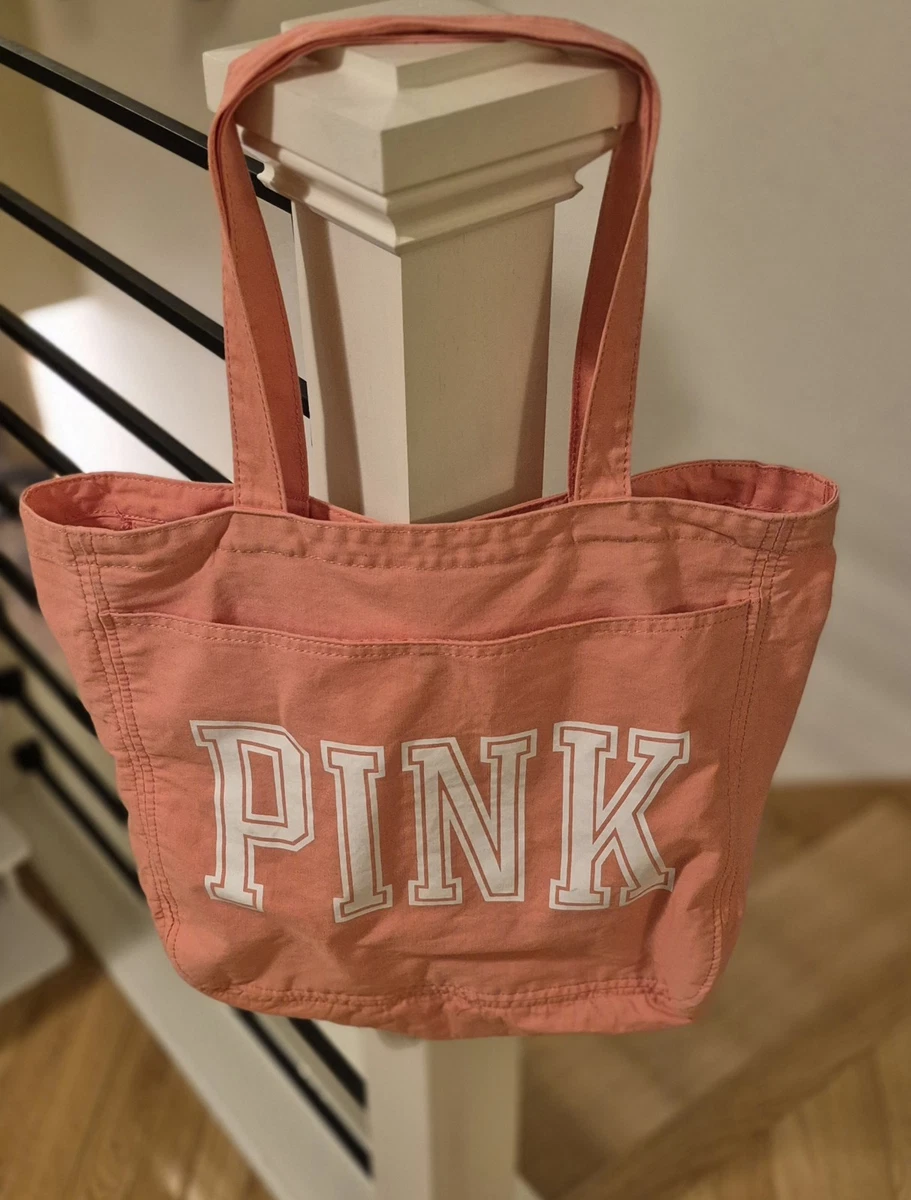 Sac Fourre-tout Victoria's Secret Bling 25 Weekender - Rose Irisé Rare - Neuf Avec étiquettes