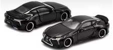 ERA CAR LB WORKS LEXUS LC 500 (DARK BLACK) Liberty Walk LBWK 1-64 Scale Diecast