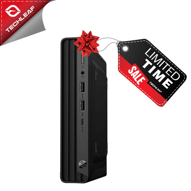 HP Mini Desktop PC i5 10th Hexa-Core, up to 64GB RAM, 2TB SSD NVMe, Windows 11