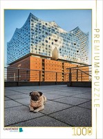 Calvendo Puzzle Elbphilharmonie | 1000 Pieces, Finished Size 25.2 × 18.9 In (64