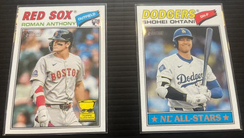 2026 Topps Heritage Roman Anthony RC 86/Ohtani Base Cards 290$