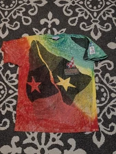 Vintage 1994 Apex One World Cup Cameroon AOP T Shirt XL Single Stitch 