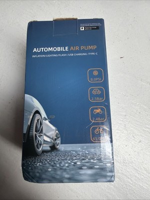 Portable Wireless Tire Inflator USB Air Compressor Pump