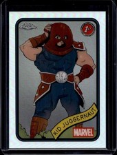 2025 Topps Chrome Marvel Refractor KID JUGGERNAUT No. 60!