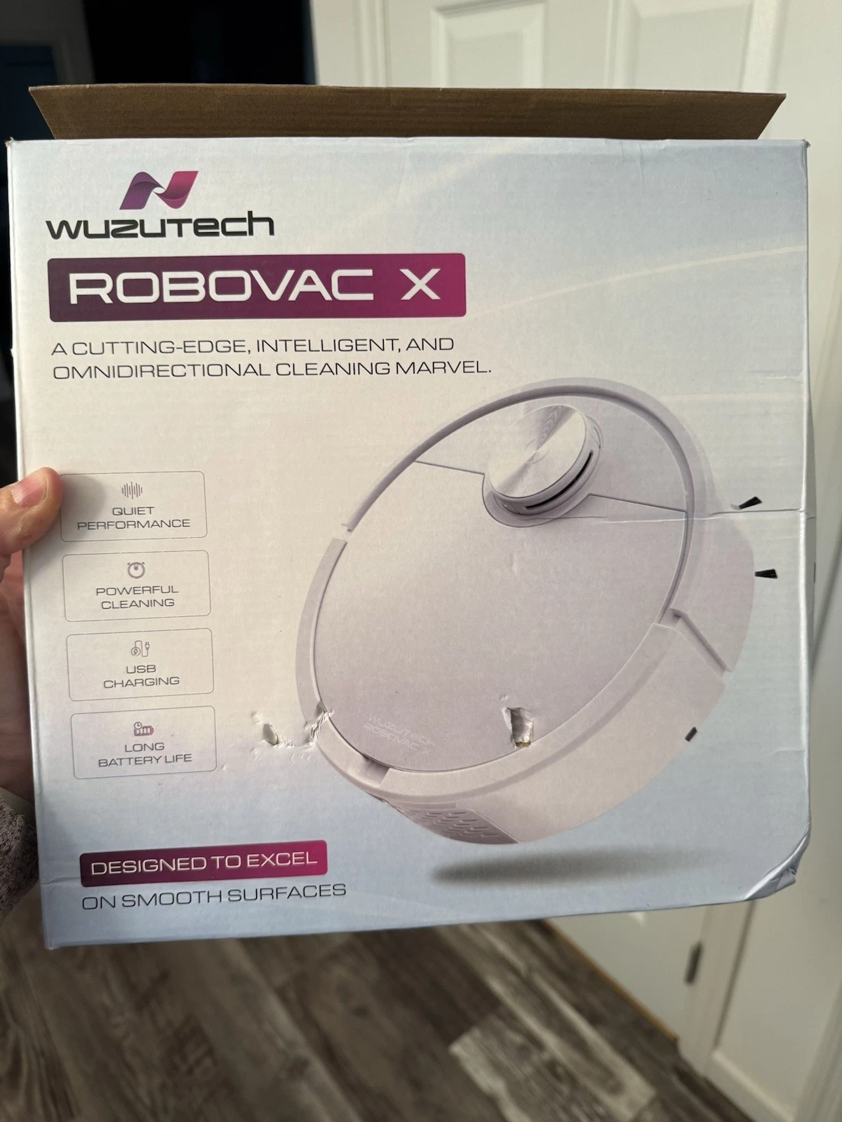WUZUTECH RoboVac x Intelligent Omnidirectional Vacuum Cleaner