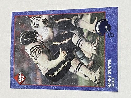 1993 Collector's Edge Football #211 - Harry Swayne - San Diego Chargers ...