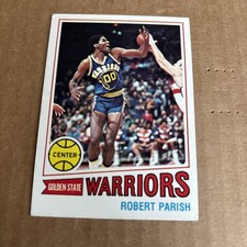 1977-78 Topps ROBERT PARISH RC ROOKIE #111 Warriors Basketball Card (f5)