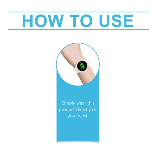 Houkea Sports Watch Activity Tracker for Outdoor Fitness Time Management - Picture 6 of 6