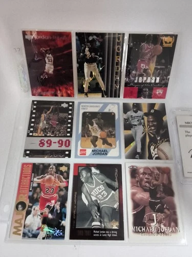 New ListingMichael Jordan 10 Cards  90s Basketball Lot Inserts, Rookies, HOF 37