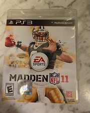EA SPORTS Madden NFL 11 PS3 E Sports American Football Manual Included