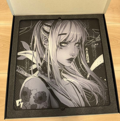 GLSSWRKS Kazemi Mousepad Premium Glass mouse pad Limited Edition