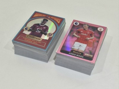 2025-26 Topps Merlin EPL - Bulk Lot 84 Cards - Inserts, Rookies, Numbered & more