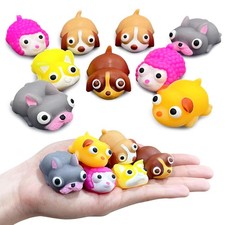 JIAHO 6 Pcs Dog Mochi Squishy Toys for Kids Party Favors, Animals Sensory Toy...