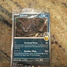 Zarude Pitch black promo gamestop NEW SEALED ...