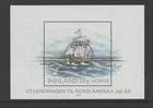 Norway 2025 - Miniature Sheet - Emigration to North America Bicentenary NK 2147