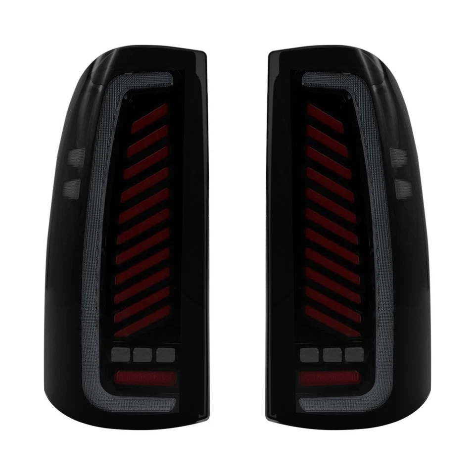 Luces traseras LED para 99-07 GMC Sierra 99-02 Chevy Silverado 1500 2500 HD 3500 Foto 2 de 4