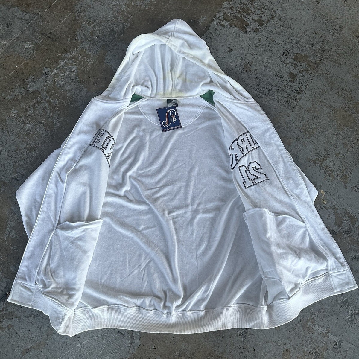 NWT Vintage Y2K Southpole White New York Velour Track Suit NWT Vintage Y2K Southpole White New York Velour Track Suit