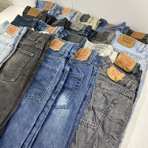 Wholesale lot of 20 Kids Levis Jeans Grade A (Sizes In Description) - Picture 3 of 13
