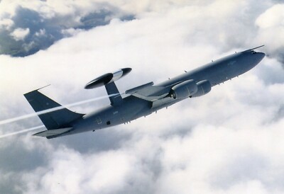 E-3D SENTRY - RAF WADDINGTON POSTCARD