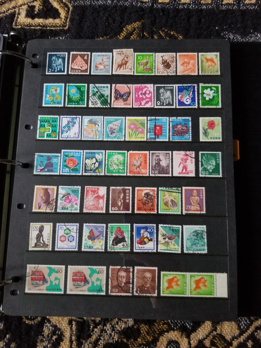 コレクション Japanese Stamp Japan Stamp Collection - Mixed Conditions - 17 Scans - A12