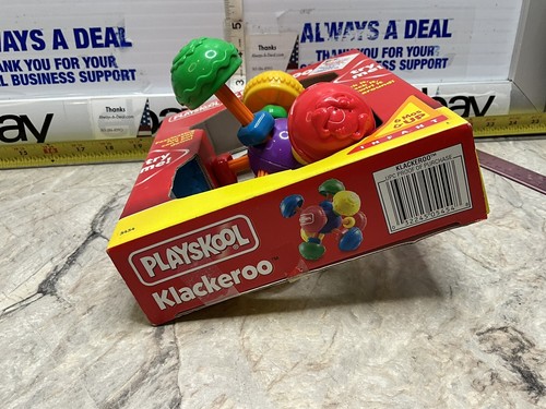 PLAYSKOOL KLACKEROO #1074 6 MESI -BAMBINO Giocattolo Apprendimento Sviluppo Neonato - Foto 5 di 6