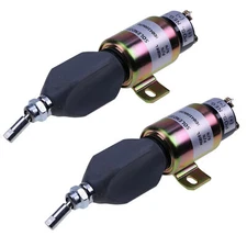 2PCS SA-4269-24 Fuel Shutoff Solenoid For Komatsu PC60-7 PC128 PC138 PC75UU-3