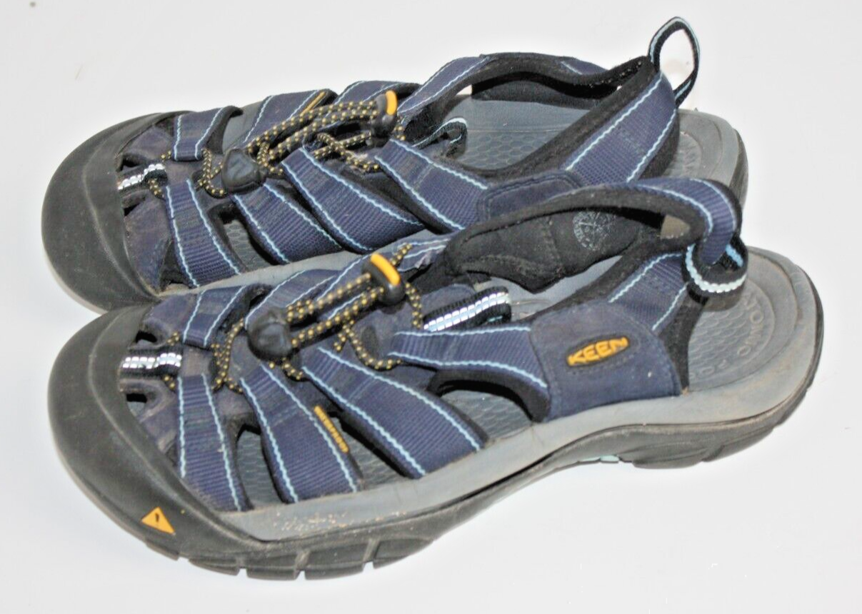 Keen Scarpe da Escursionismo Impermeabili Blu Navy Nero Sandali Donna Tg 9 5