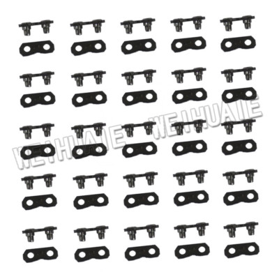 25x 325'' Chainsaw Chain Repair Kits For .050 & .058 Master Links Tie Strap USA