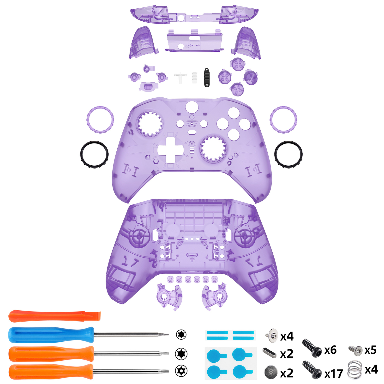 Clear Atomic Purple