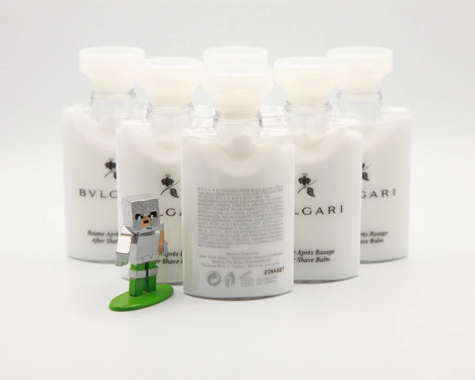 Bálsamo para después del afeitado BVLGARI (Baume Après Rasage), lote de 6 - 6x40 ml (240 ml en total) Foto 2 de 4