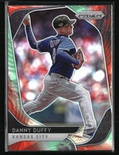 Danny Duffy 2020 Panini Prizm Cosmic Haze #121 Baseball Card