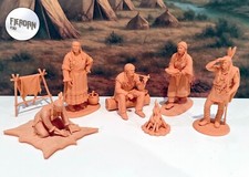 FIERDAN Toy Soldiers Indian Sioux Tribe Peaceful LifeScale 1:32