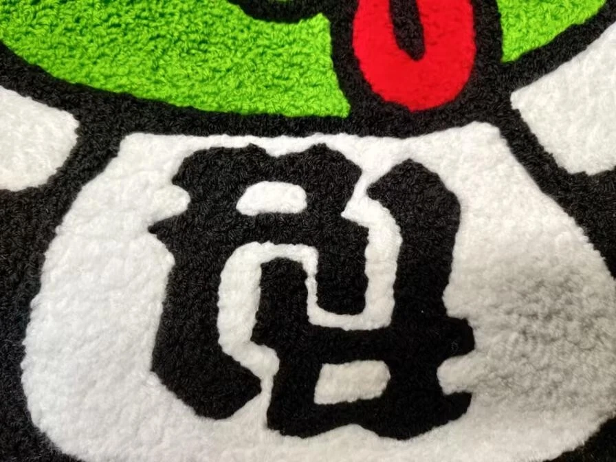 KanKan Best Friends Frog Shaped Floor Mat Washable Area Runner Rug for Living Room