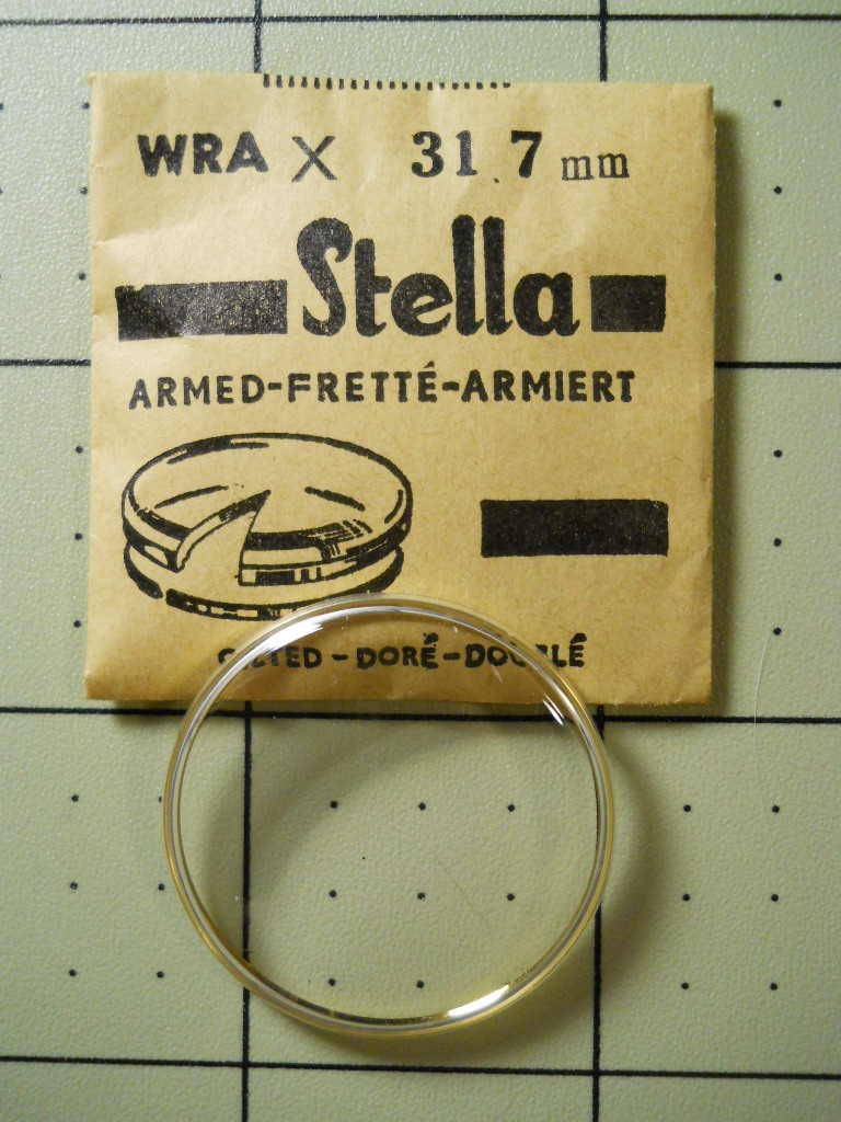 Choice WRA X STELLA Watch Crystal GOLD SILVER Tension RING 29.6 mm