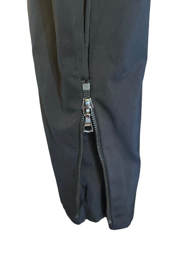 Vintage Lida Baday WOMENS Short Belted Rain Jacket Black Size 4 - Picture 5 of 10