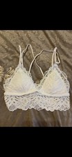 Womens Xsmall Strappy Lace Bralette
